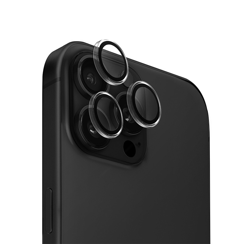 Uniq Optix Camera Lens Protector for iPhone 16 Pro / 16 Pro Max &ndash; Crystal Clear