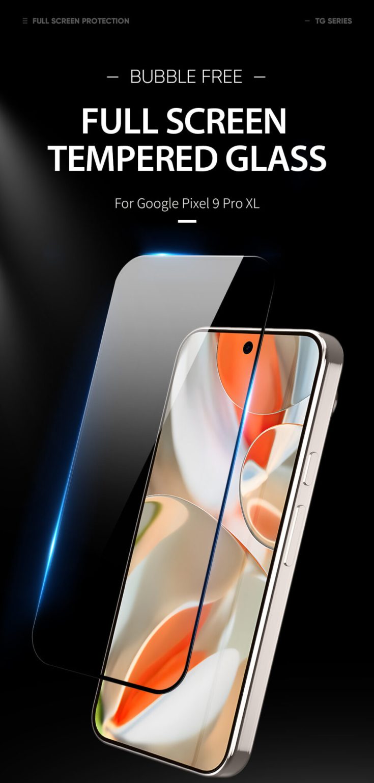 Tempered Glass Screen Protector for Google Pixel 9 Pro XL