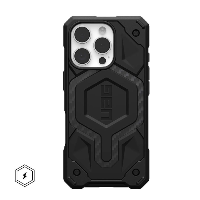 UAG Monarch Pro Phone Case for iPhone 16 Pro - Carbon Fiber