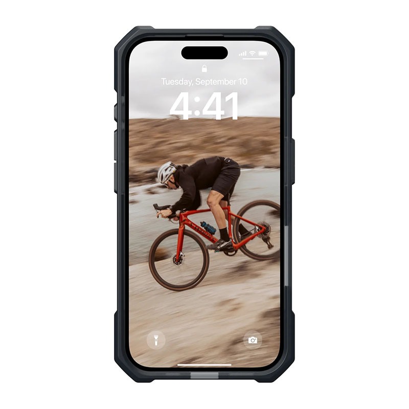 UAG Essential Armor Magsafe Charging Compatible Phone Case for iPhone 16 - Ash
