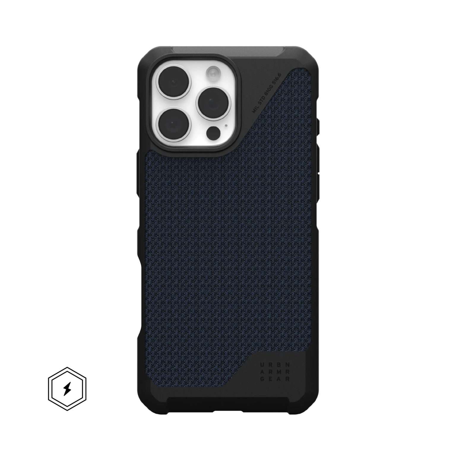 UAG Metropolis LT Magsafe Compatible Phone Case for iPhone 16 Pro Max - Kevlar Mallard