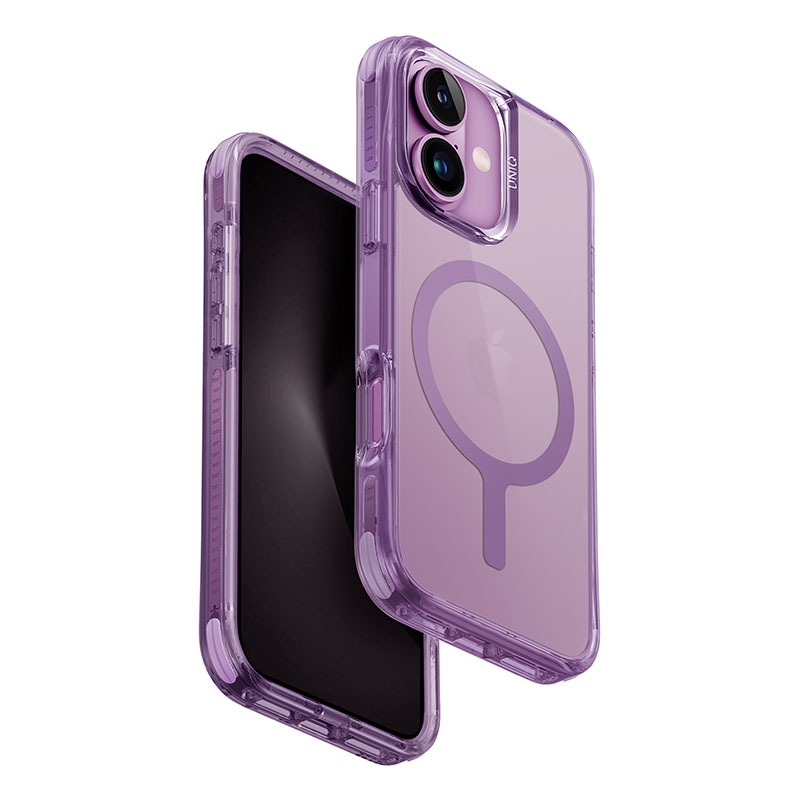 Uniq Combat MagClick MagSafe Charging Compatible Phone Case for iPhone 16 &ndash; Pink