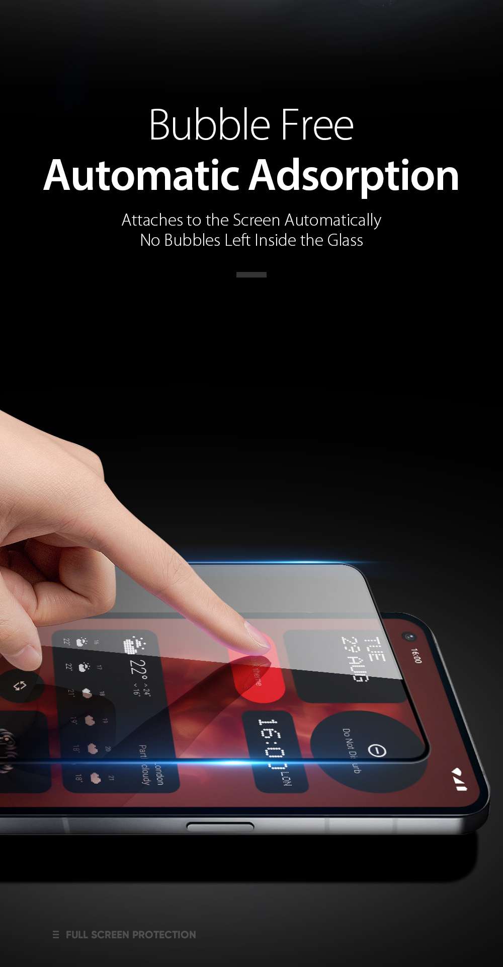Tempered Glass Screen Protector for Nothing Phone 2a/2a Plus