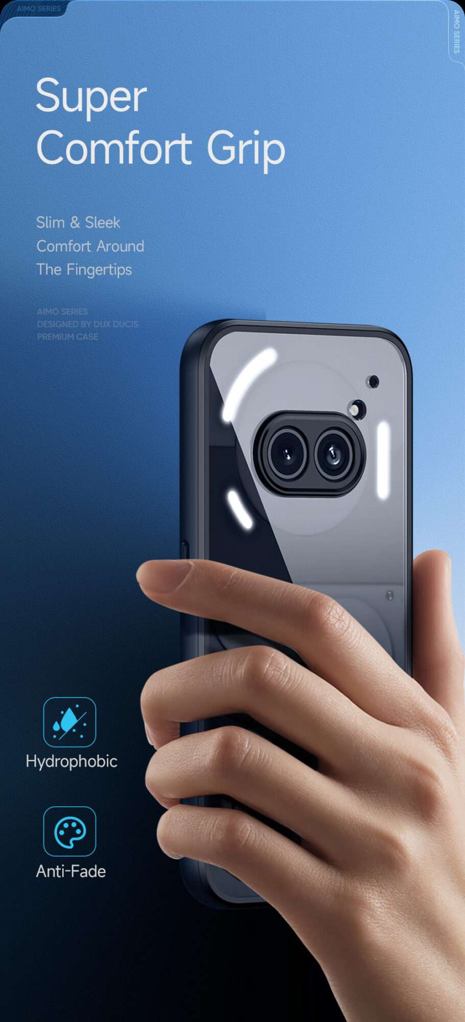 Aimo Series Phone Case for Nothing Phone 2a/2a Plus