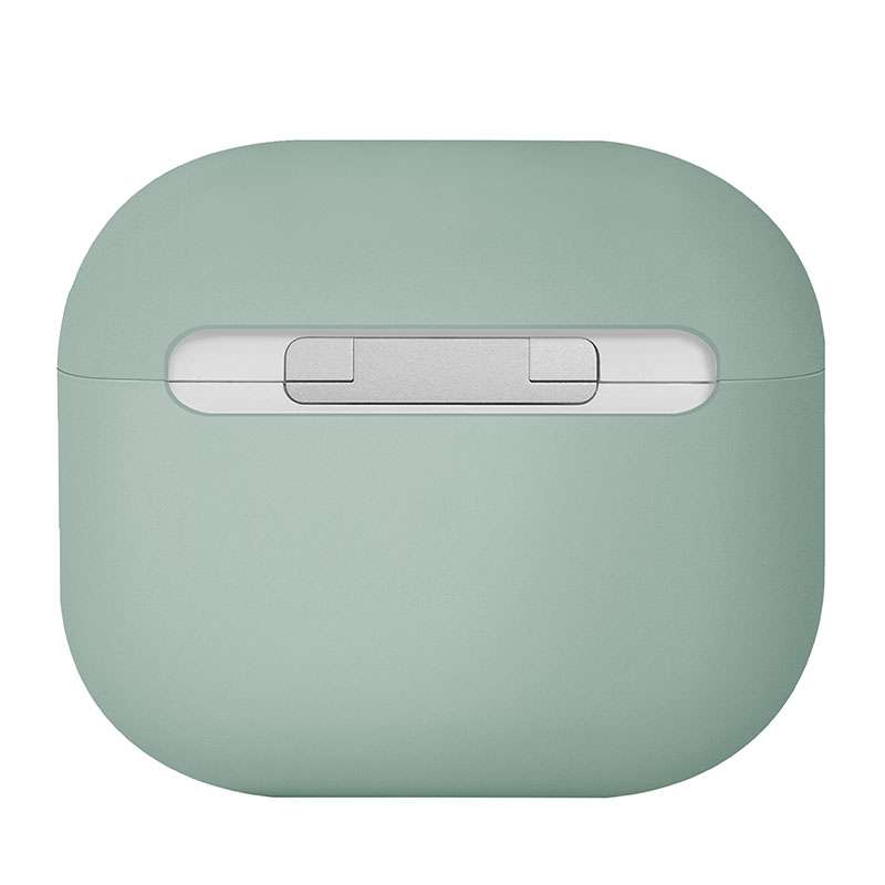 UNIQ Lino Hybrid Liquid Silicone Case for AirPods 4th Gen - Green