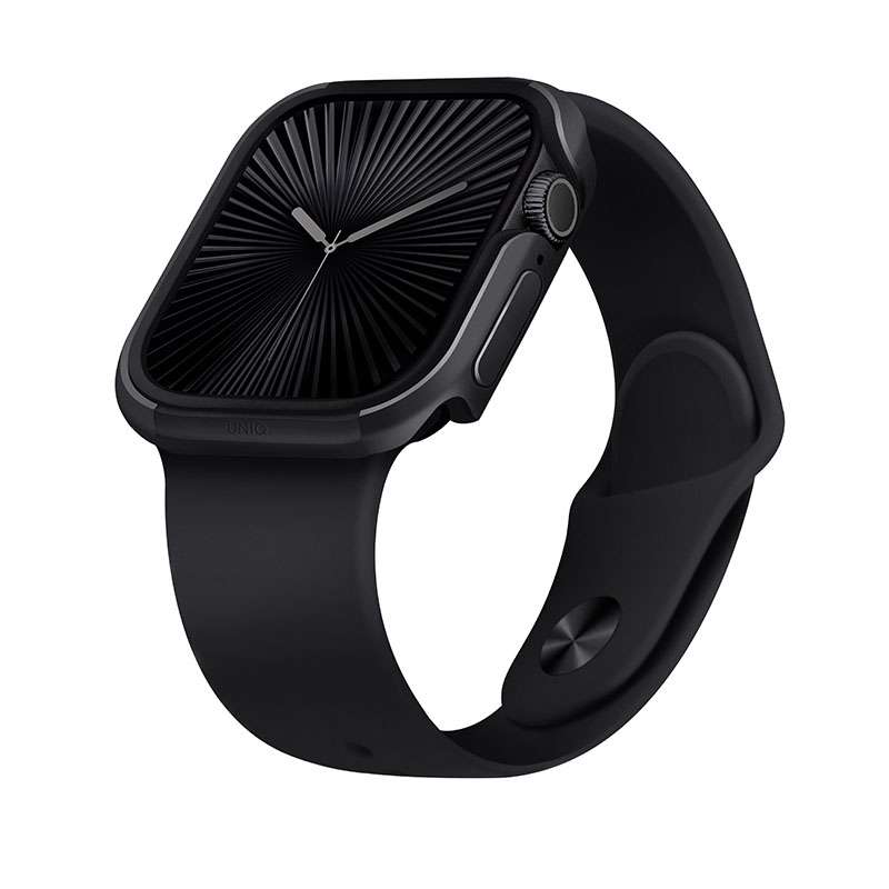 UNIQ Valencia Case for Apple Watch Series 10 46MM &ndash; Black