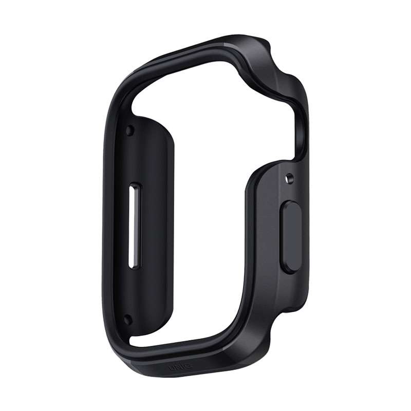 UNIQ Valencia Case for Apple Watch Series 10 46MM &ndash; Black