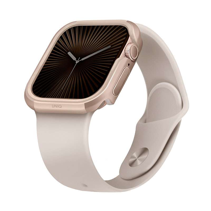 UNIQ Valencia Case for Apple Watch Series 10 46MM &ndash; Gold