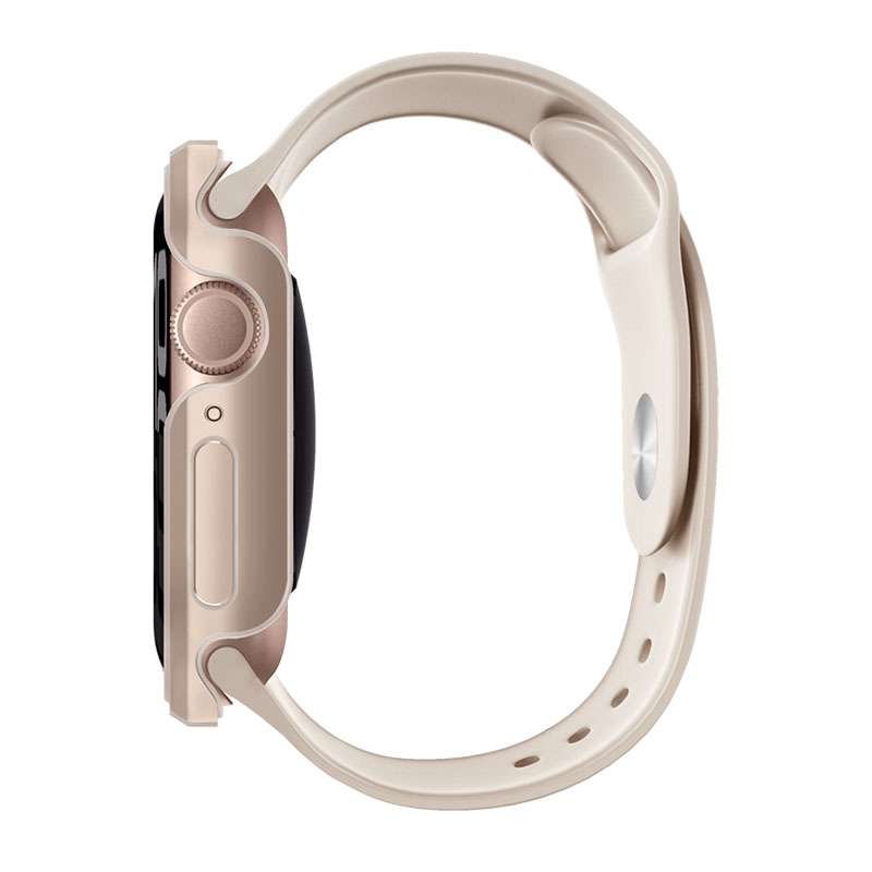 UNIQ Valencia Case for Apple Watch Series 10 46MM &ndash; Gold