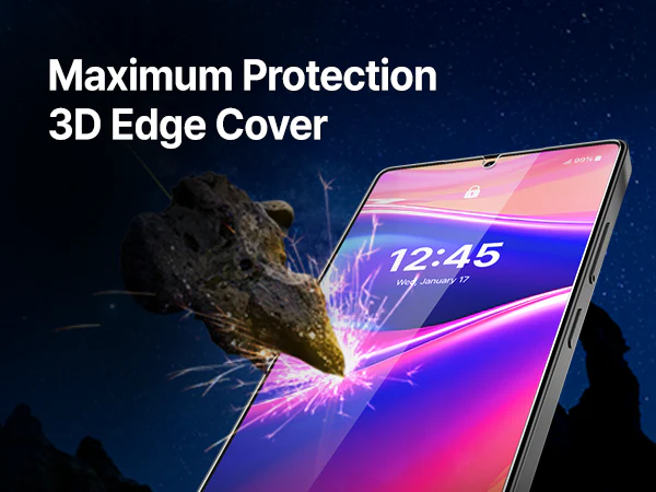 Whitestone [Dome Glass] Tempered Glass Screen Protector Liquid Dispersion Tech For Samsung Galaxy S25 Ultra with UV Kit &ndash; 2 Pack