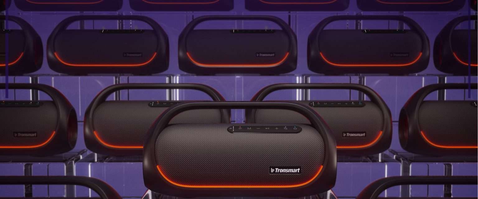 Tronsmart Bang 60W Outdoor Party Speaker with LED & TuneConn Sync, NFC, App Control, Super Bass