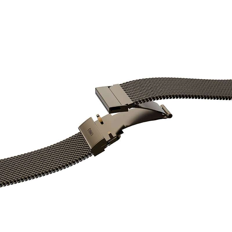 UNIQ Dante Pro Apple Watch Series 1-10 SE/SE2 & Ultra/2 Mesh Steel Strap 49/46/45/44MM &ndash; Gold