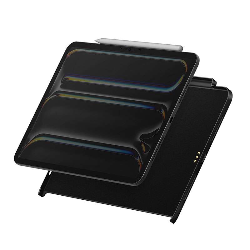 Uniq Axel Magnetic Stand Case for iPad Pro 13&rdquo; M4 &ndash; Black