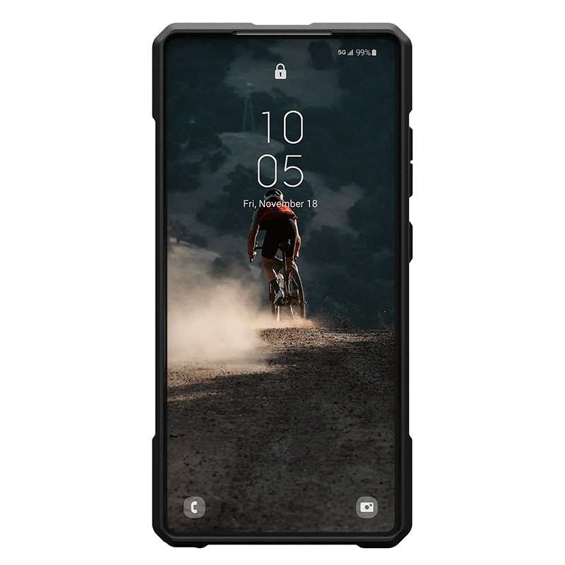 UAG Monarch Pro MagSafe Compatible Phone Case for Samsung Galaxy S25 Ultra &ndash; Black