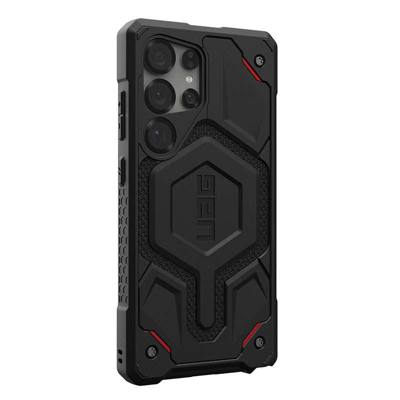 UAG Monarch Pro MagSafe Compatible Phone Case for Samsung Galaxy S25 Ultra &ndash; Black