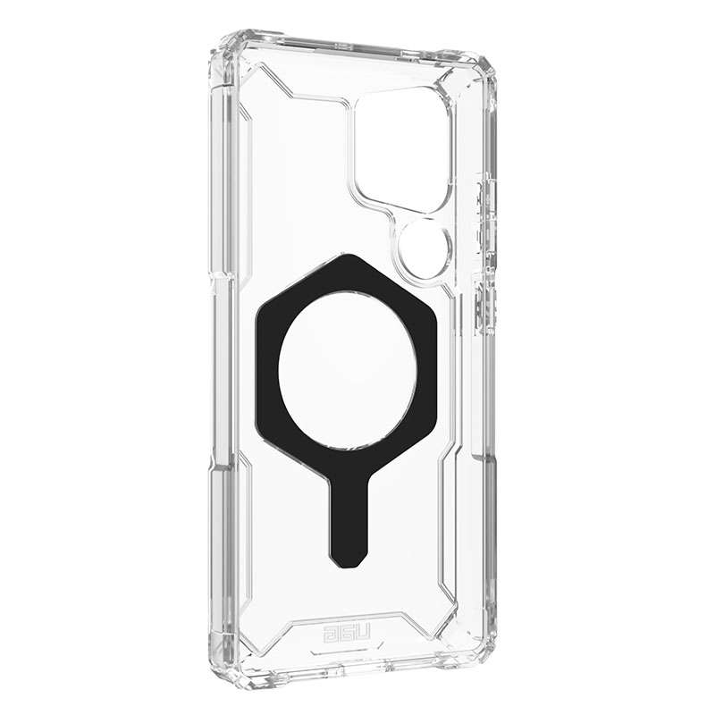 UAG Plasma XTE MagSafe Compatible Phone Case for Samsung Galaxy S25 Ultra - Clear/Titanium