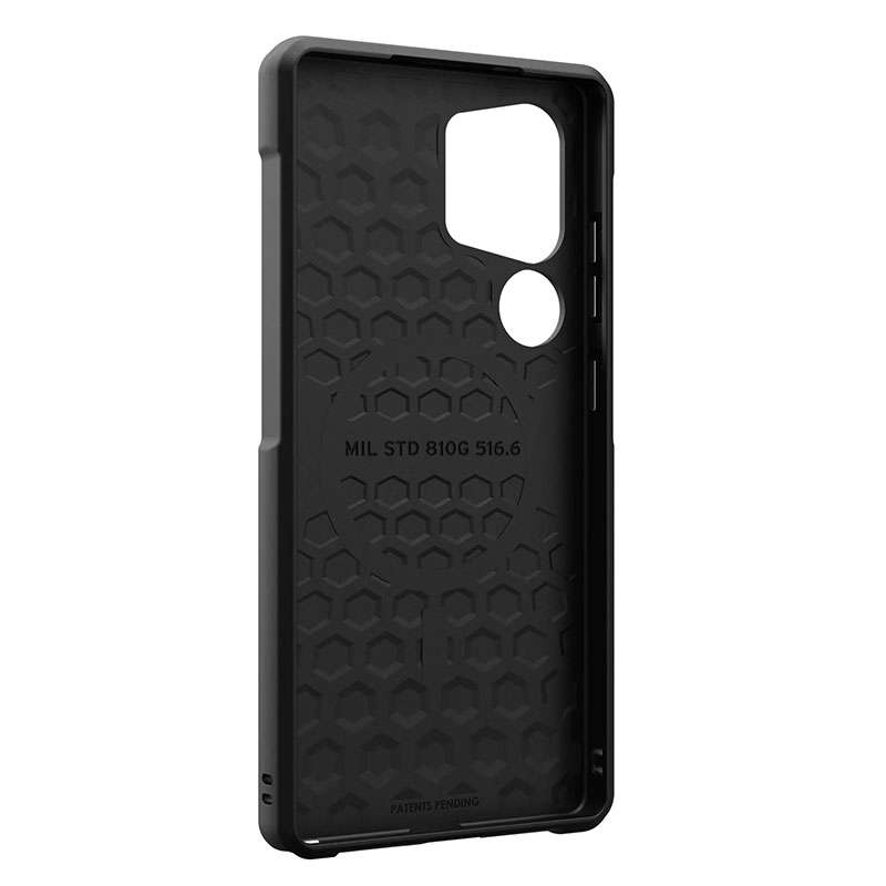 UAG Metropolis LT Magsafe Compatible Phone Case for Samsung Galaxy S25 Ultra - Topography Black