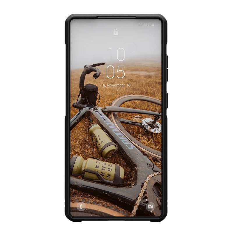 UAG Metropolis LT Magsafe Compatible Phone Case for Samsung Galaxy S25 Ultra - Topography Black