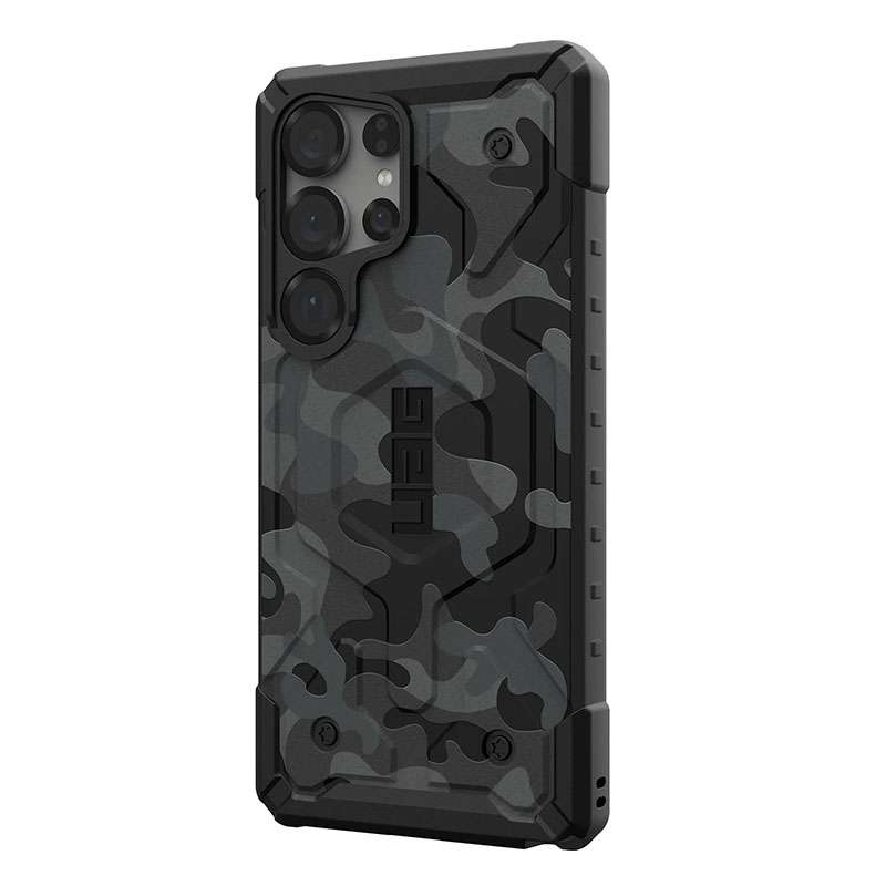 UAG Pathfinder SE Magsafe Compatible Phone Case for Samsung Galaxy S25 Ultra &ndash; Midnight Camo