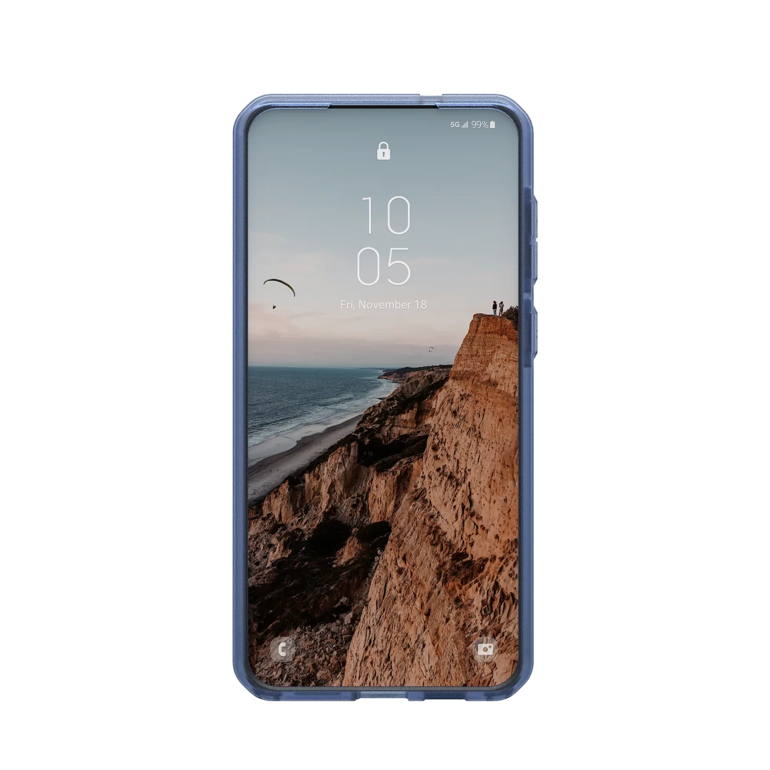 UAG Dot Series Magsafe Compatible Phone Case for Samsung Galaxy S25 Edge - Blue