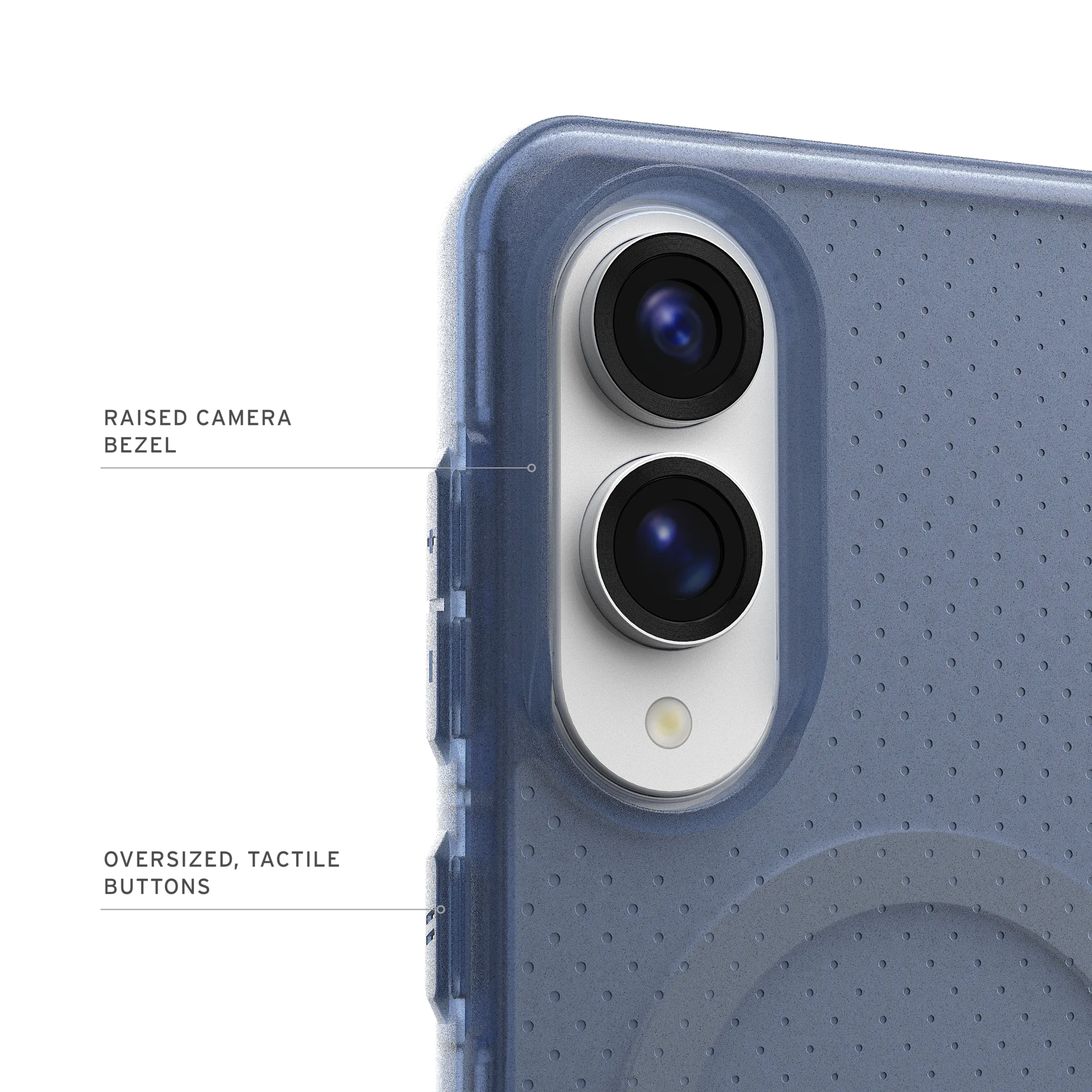 UAG Dot Series Magsafe Compatible Phone Case for Samsung Galaxy S25 Edge - Blue