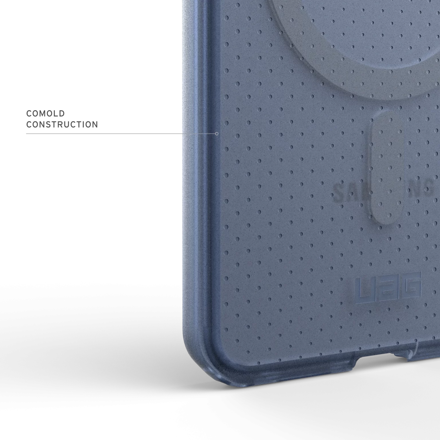 UAG Dot Series Magsafe Compatible Phone Case for Samsung Galaxy S25 Edge - Blue