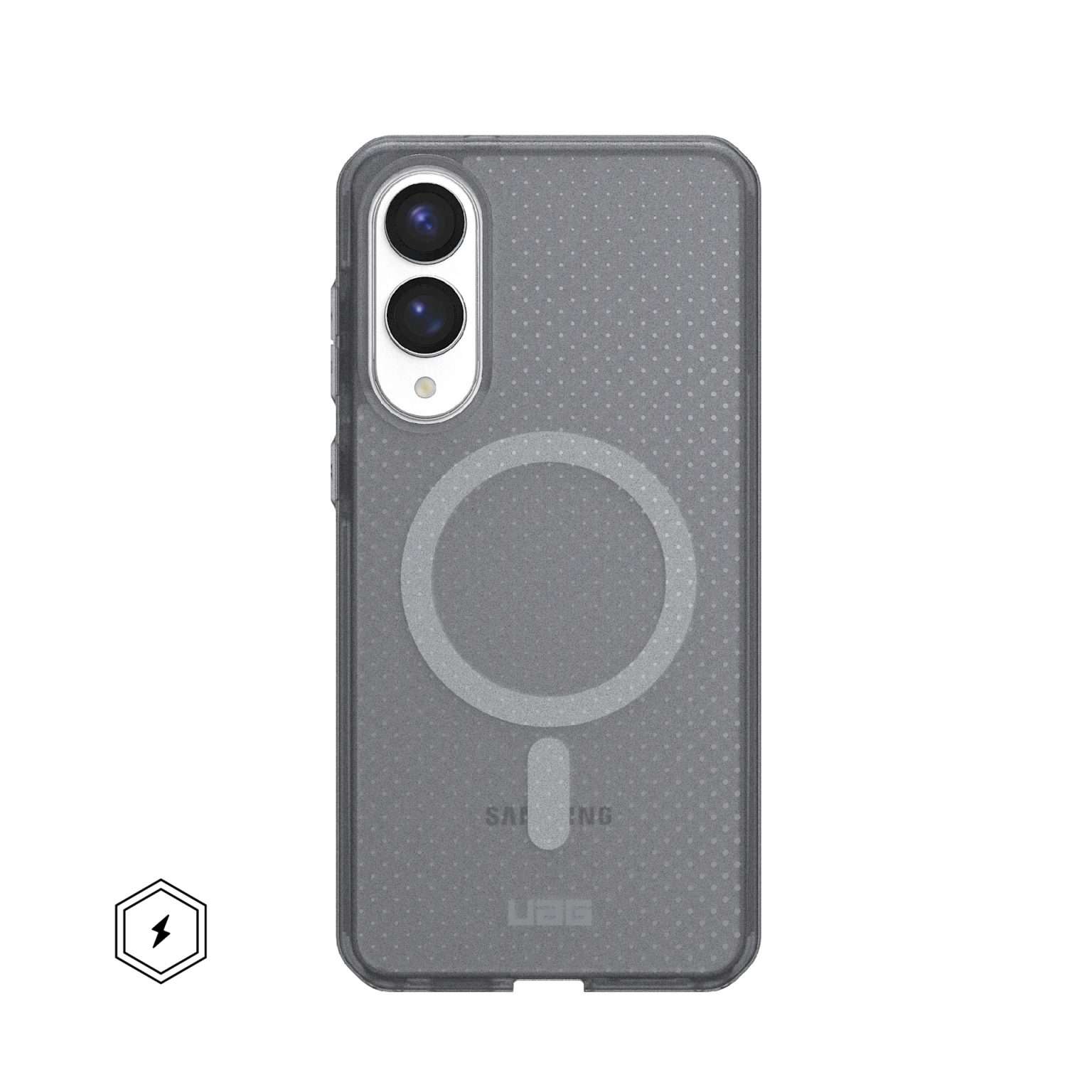 UAG Dot Series Magsafe Compatible Phone Case for Samsung Galaxy S25 Edge - Ash