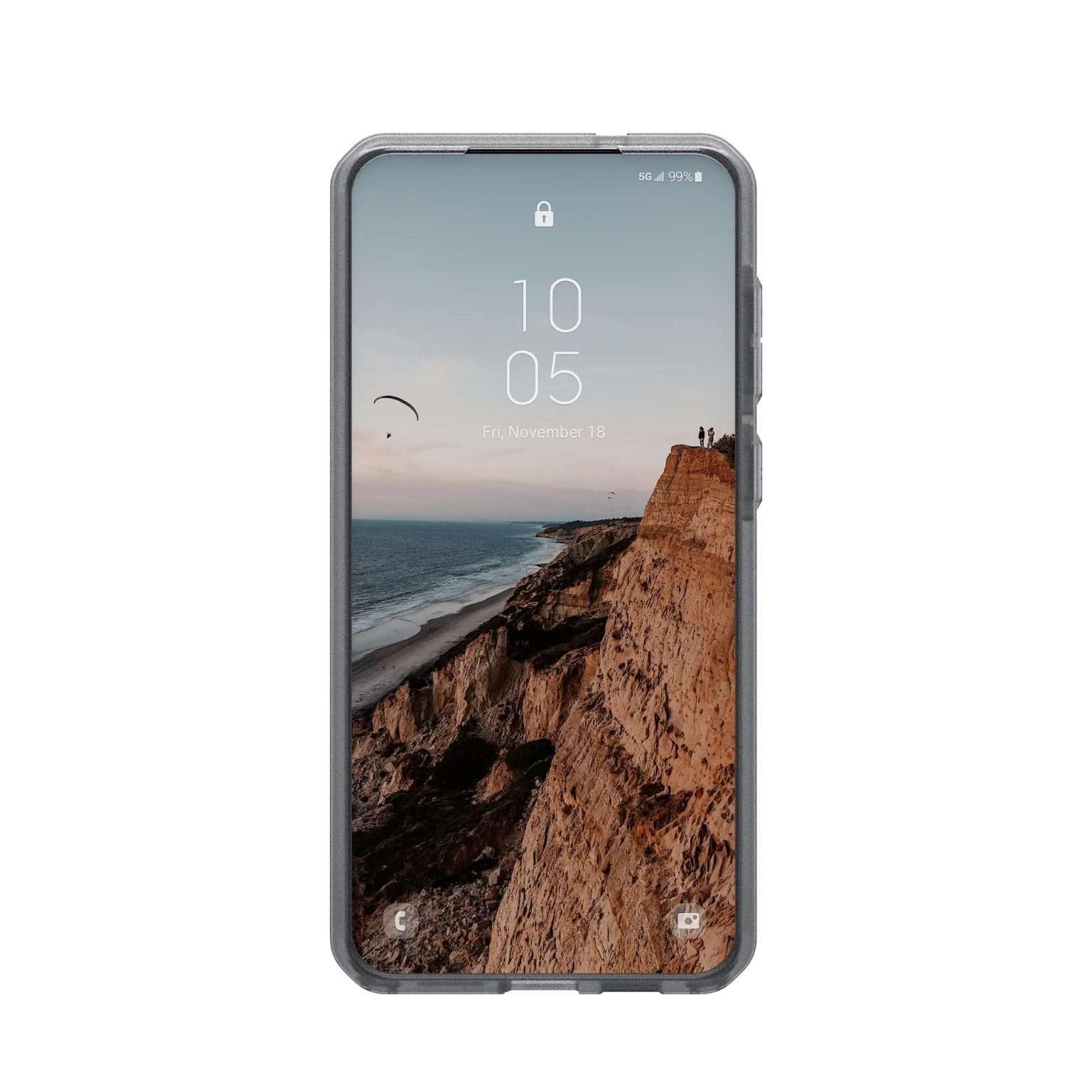 UAG Dot Series Magsafe Compatible Phone Case for Samsung Galaxy S25 Edge - Ash