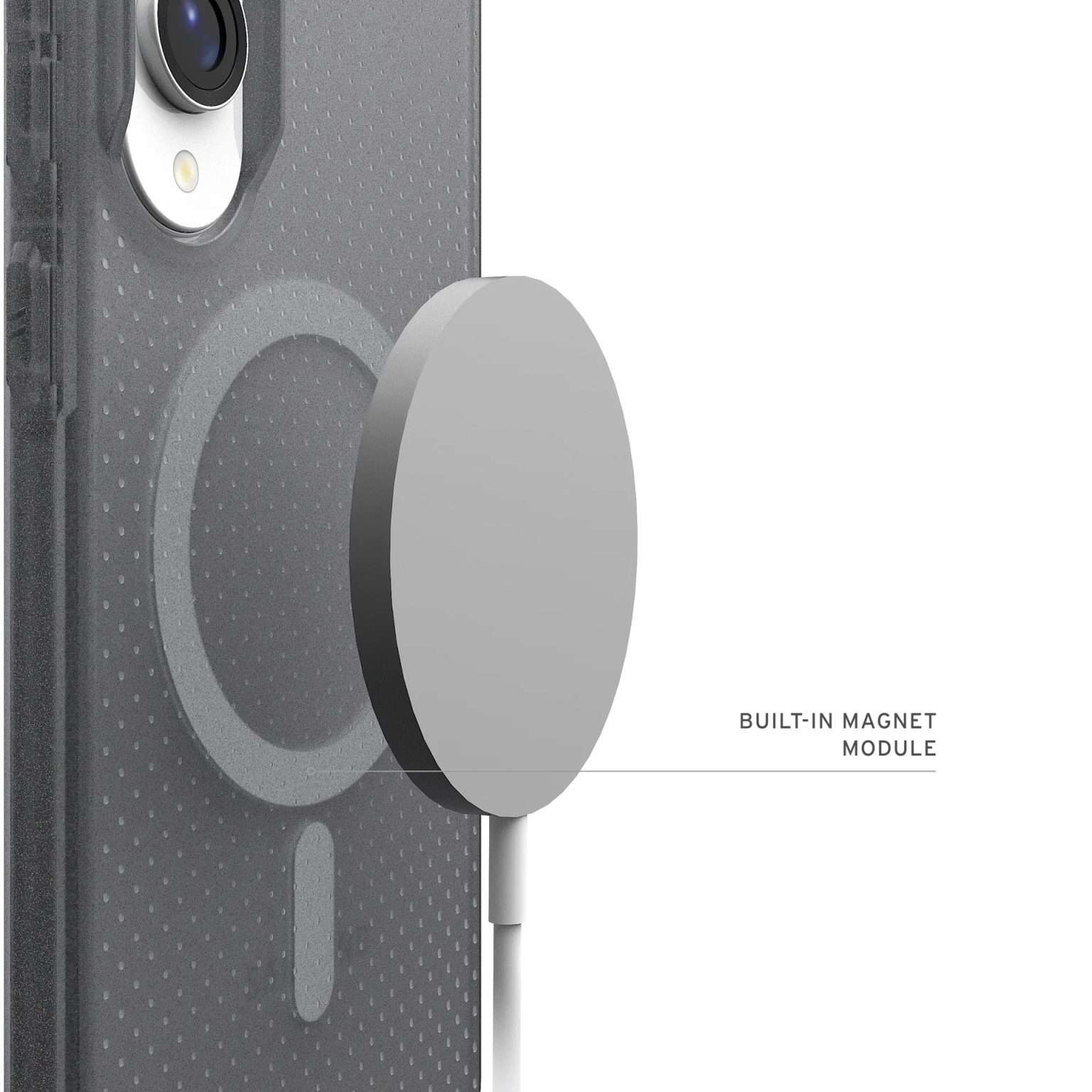 UAG Dot Series Magsafe Compatible Phone Case for Samsung Galaxy S25 Edge - Ash