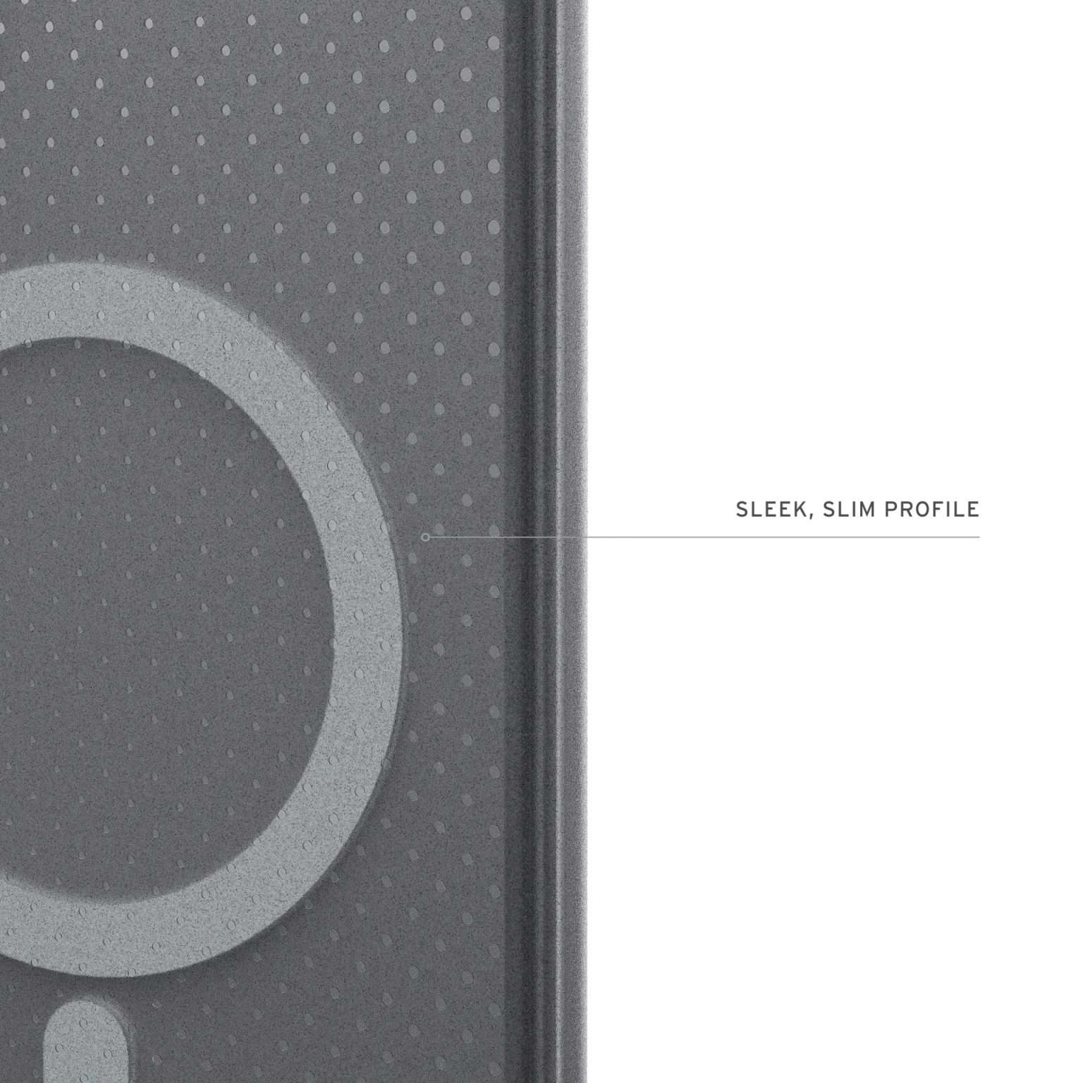 UAG Dot Series Magsafe Compatible Phone Case for Samsung Galaxy S25 Edge - Ash