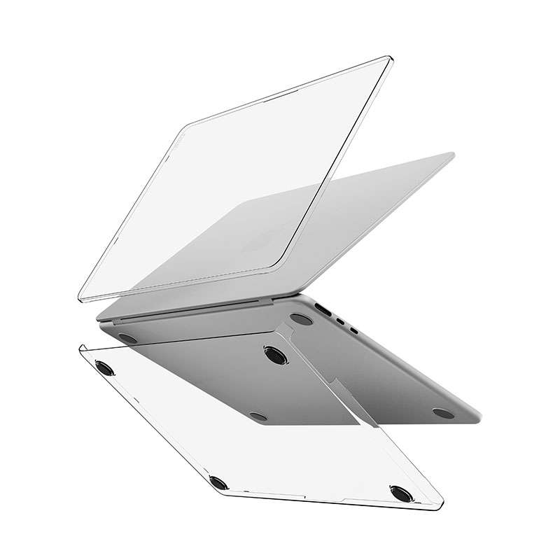UNIQ Vero Series Case for MacBook Air 15 (M2-M4) (2023) - Clear